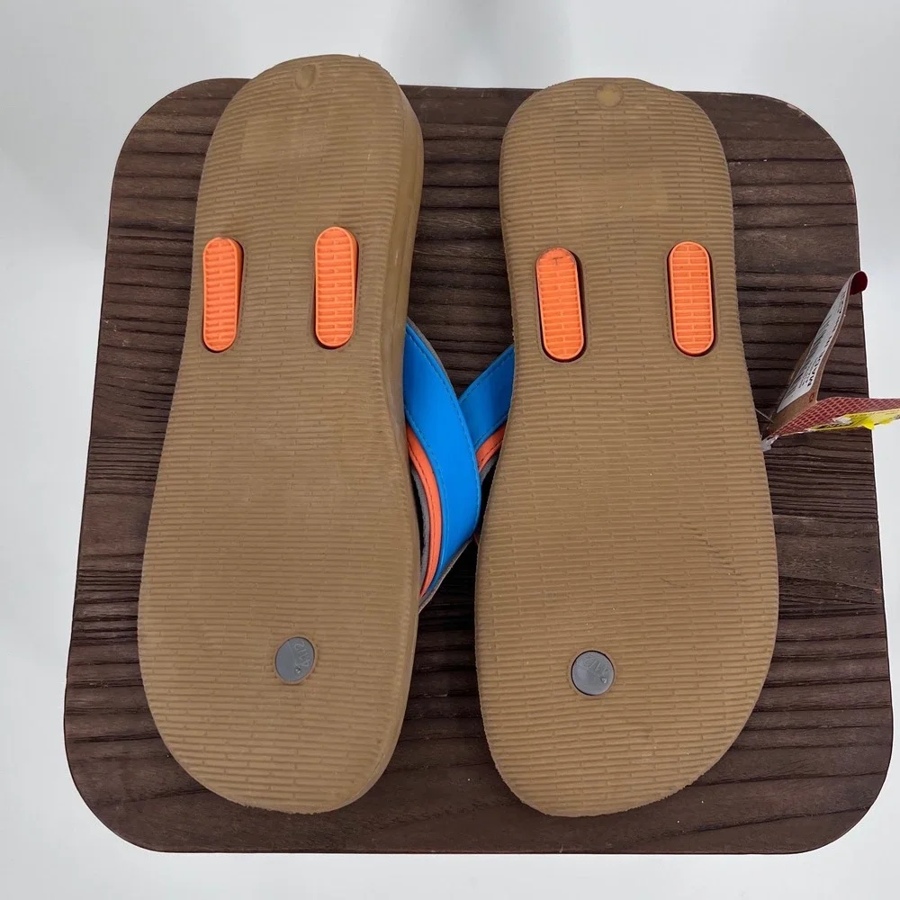 Havaianas Mens‎ Urban Special Flip Flops Bronze Blue Orange Sandals 9/10